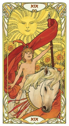 Golden Art Nouveau - Tarot - Witchie Vibes