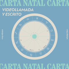 Carta Natal por Videollamada + informe escrito