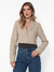 BLAZER CROPPED LINEN - Eldora Fashion Ltda