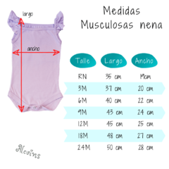 Musculosa body Nena Reno MPN (BLC) - Alevins