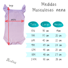 Musculosa Lisa Nena Blanca - Alevins