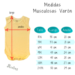 Musculosa Metallica Blanco - Alevins