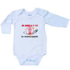 Body Huracán con frase Mangas Largas - comprar online