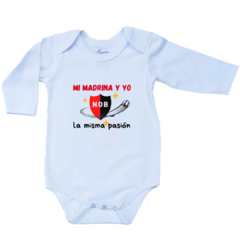 Body Newell's Old Boys con frase Mangas Largas - tienda online