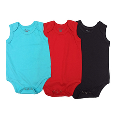 Pack de 3 Bodys Musculosas Lisas