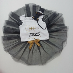 Conjunto Body Musculosa, Tutu Y Vincha Hola 2025 en internet