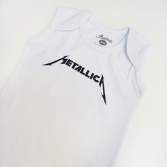 Musculosa Metallica Blanco en internet