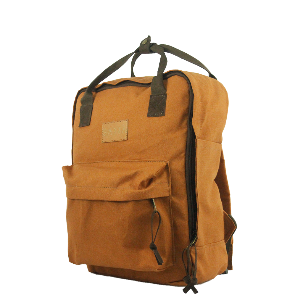 Mochila Quadrada Urban Camel Estilo e Funcionalidade