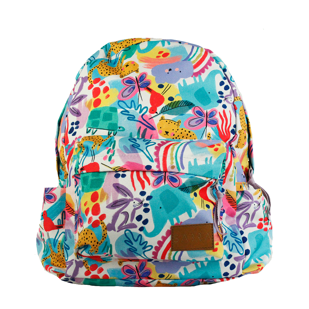 Mochila Estampa Safari da Marca Sabra