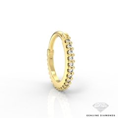 Argola Cravejada Diamond 11mm - comprar online