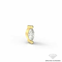 Piercing Marquise 4mm Diamond - comprar online