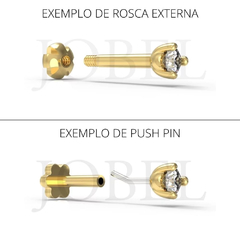 Imagem do Piercing Marquise 3mm Diamond