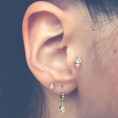 Piercing Circus One Diamond - Jobel Joias | Joalheria em SP | Body Piercing SP