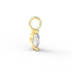 Charm Marquise 4mm