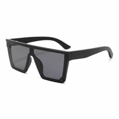 Lentes de Sol Manta Negro Oversized Grandes & Patillas de Madera - UV400 Unisex - comprar en línea