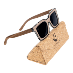 Lentes de Sol Pangolín Café Oscuros & Armazón de Madera - Polarizados UV400 Unisex