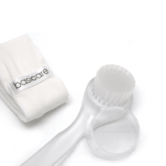 Cepillo Limpieza Facial 15 cm. - Plástico, con Vincha - comprar online