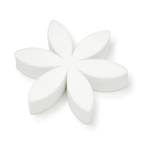 Esponja de base maquillaje forma de flor - sin látex