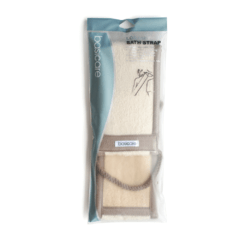 Correa de baño vegetal y toalla (beige) - comprar online