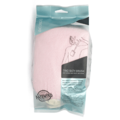 Esponja de baño con mango extensible (1) (rosa) - comprar online