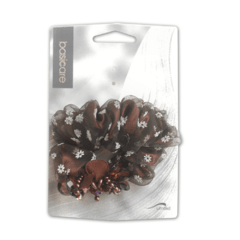 Scrunchy para cabello color marrón - comprar online