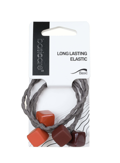 Elásticos cabello doble con piedras - tonos rojizo (2) - comprar online