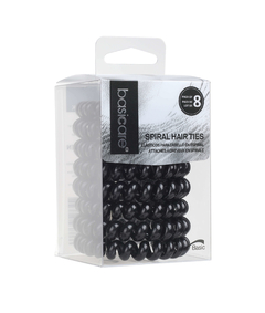 Elásticos espiral negras (8 u) - comprar online