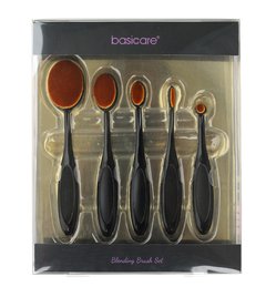 Set de brochas ovaladas de lujo (5) - comprar online