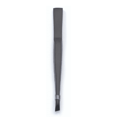 Pinza Negro Mate 8,5cm. - Punta Sesgada