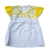 Vestidito Estampado de Limones con manguitas amarillas - Agatha Baby Cool