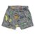 Conjunto Bebê Masculino Body e Shorts Saruel - High Five Cinza e Marinho - Colab Rebeca Souza - comprar online