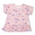 Pijama Infantil Feminino Malha Rosa Coelho - comprar online