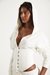 Casaco corselet Off White na internet
