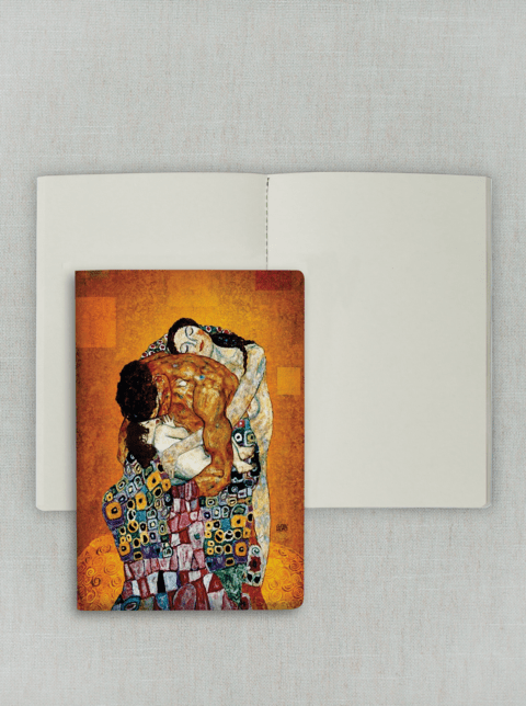 Bullet Journal Caderno  A Dama Dourada de Gustav Klimt