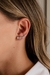 Brinco ear cuff gotas Prata 925