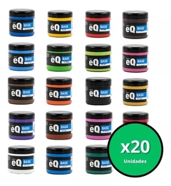 PROMO BASES ACRÍLICAS EQ 200cc X 20 UNIDADES - Podes elegir colores