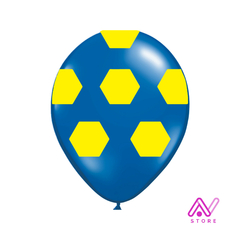 Globos Pelota Azul y amarillo x 5 u. en internet