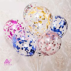 Globos Cristal con Confettis en internet