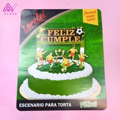 Topper Escenario para torta Fútbol - comprar online