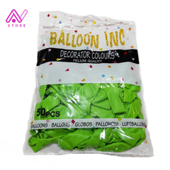 Globos Balloon Inc x50 u. 48 colores