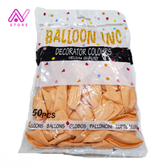 Globos Balloon Inc x50 u. 48 colores