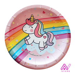 Platos Unicornio arcoiris