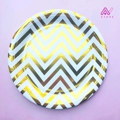 Party Box Chevron Dorado - comprar online