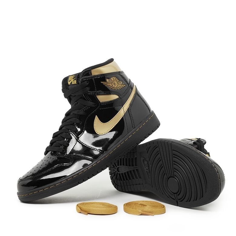 air jordan retro black and gold