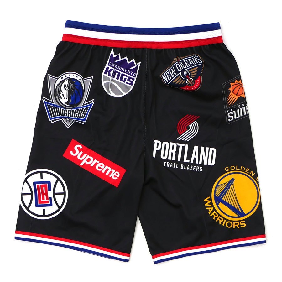 Supreme shorts nba hot sale