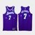 Regata NBA - Nike - AUTHENTIC 75º Aniversário- Lakers- 21/22 Anthony #7 Roxa