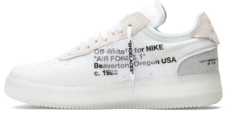 T nis Off White x Air Force 1 Low The Ten