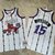 Regata Mitchell & Ness -  Raptors 1998-99 Retro  - Carter #15 Branca