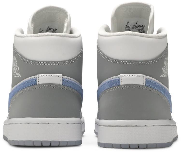 Jordan 1 mid wolf grey hotsell black white