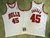 Regata Mitchell & Ness -  Bulls 1994-95 Retro  - Jordan #45 Branca